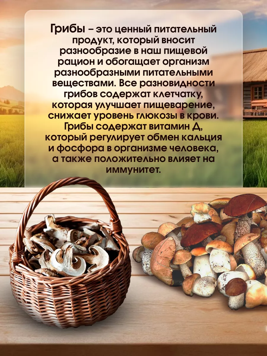 Грибы лесные сушеные ассорти No2 120г